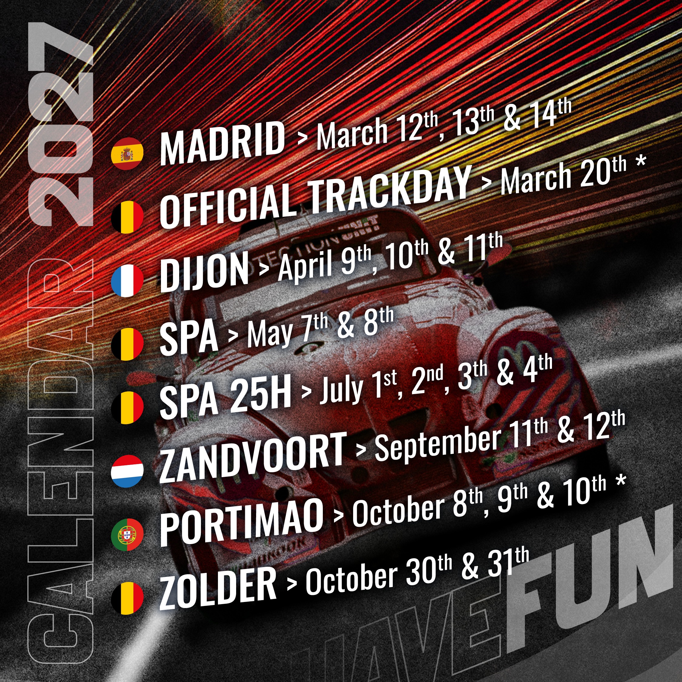 CALENDRIER